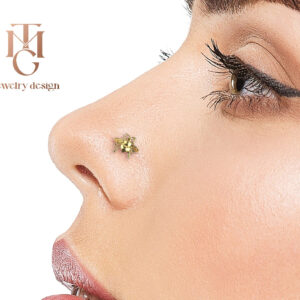 "Bee" Nose Bone Piercing