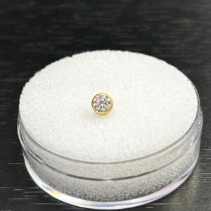 "CZ Stud" Dermal Threaded Body Piercing